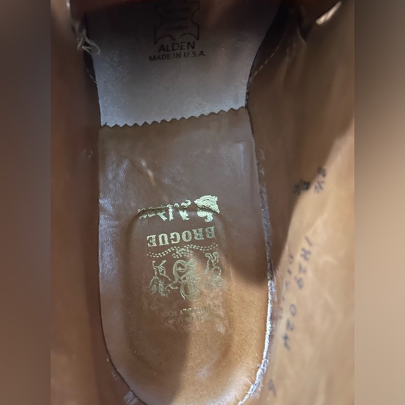 MEN’S ALDEN UNLINED CHUKKA SNUFF SUEDE SHOES 8.5 B/D. ENC - Picture 8 of 14